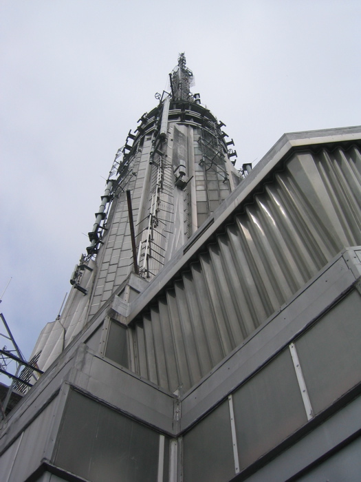 The top of the Empire State Building