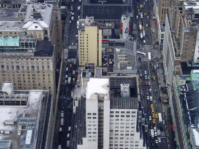 The streets of Midtown Manhattan