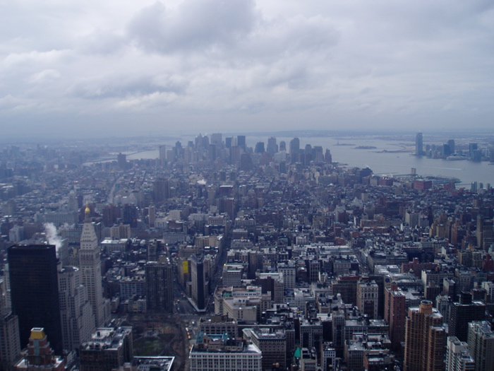 Downtown Manhattan from the Empire State Building