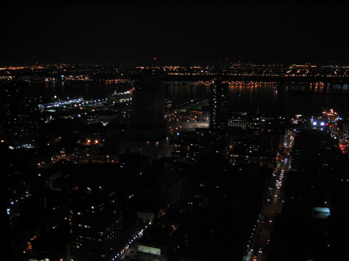 Midtown Manhattan at night