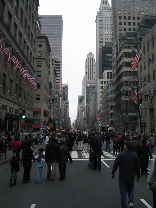 Easter parade, 5th Avenue, New York