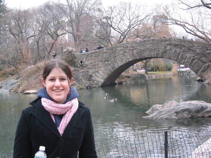 Catherine in Central Park