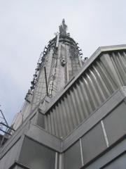 The top of the Empire State Building