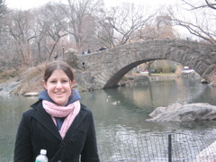 Catherine in Central Park