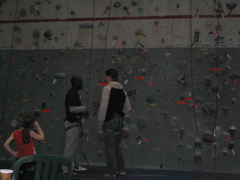 Jonathan climbing in New York