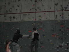 Jonathan climbing in New York