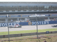 F1 cars ready to set off for the parade lap