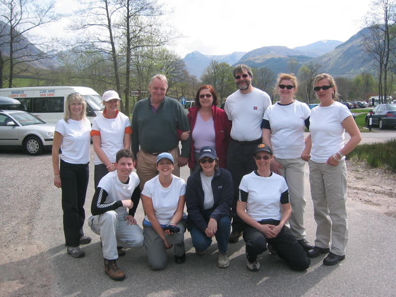 Ben Nevis: The Stepping Stones Team