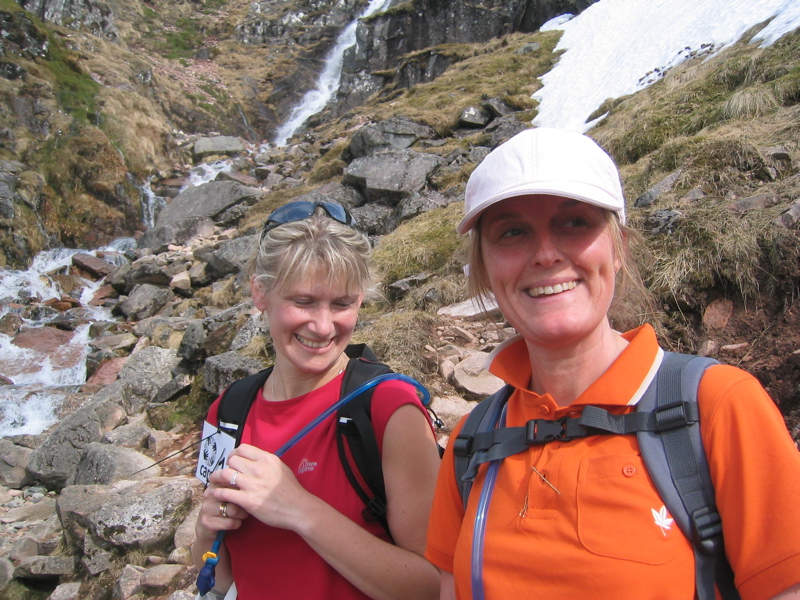 Ben Nevis: Sandy and Jo