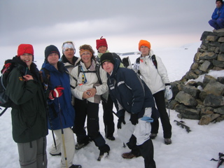 Ben Nevis: team photo