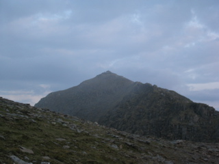 Snowdon: for the first time, we spot the summit