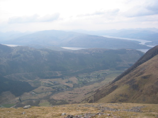 Ben Nevis: view from half way