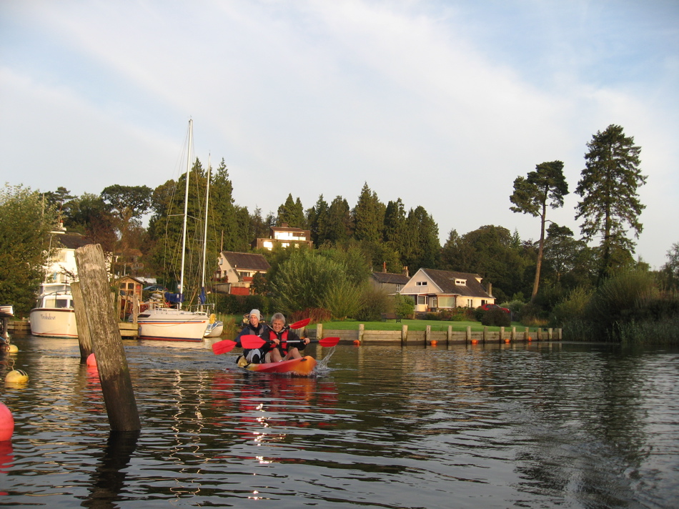 Larry and Jonthan leave the Marina