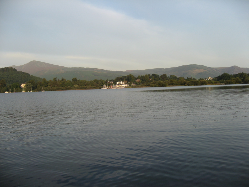 Derwent water appeared vast, but we went to nearly every part of it!