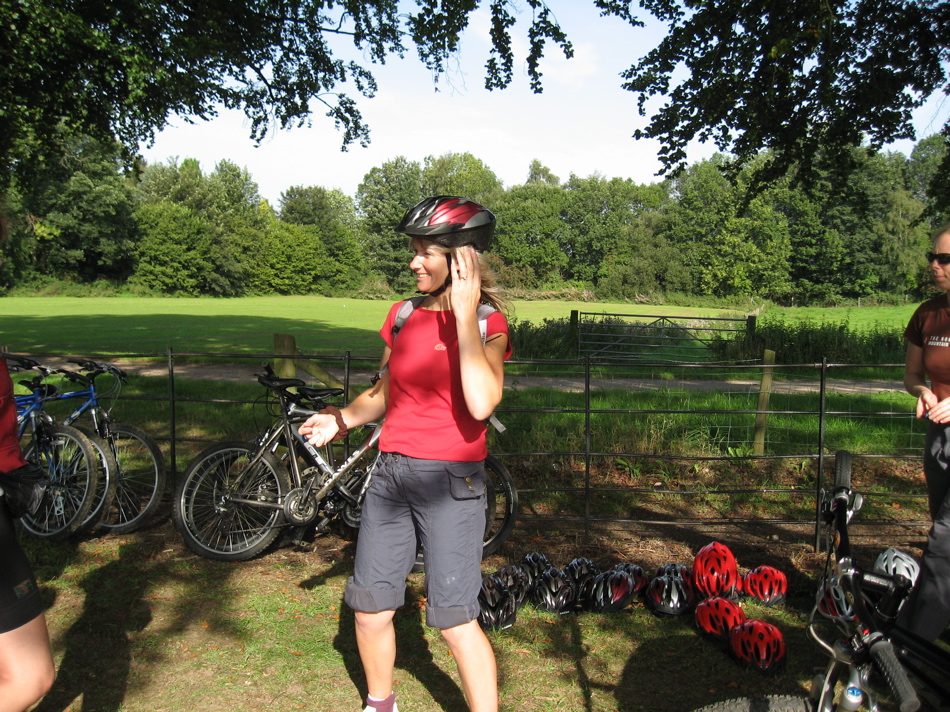 cycle helmet fitting