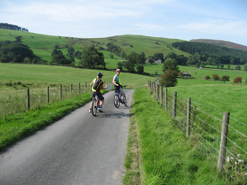 we cycled through the heart of the Lake District