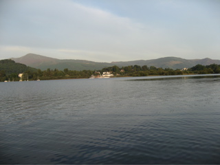 Derwent water appeared vast, but we went to nearly every part of it!