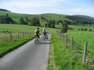 we cycled through the heart of the Lake District